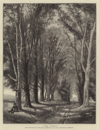 アベニュー 作： Thomas Creswick